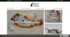 Desktop Screenshot of natura-animale.de